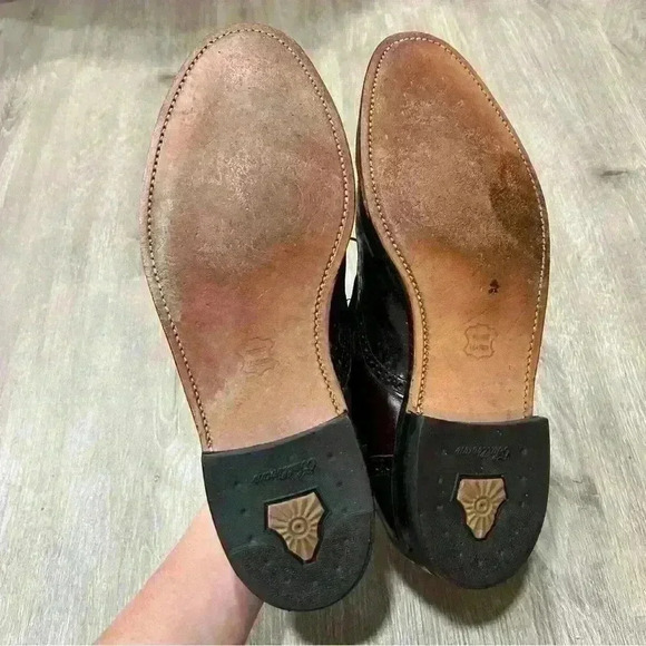 Executive Imperial O’Sullivan Tassel Wingtip Leather Oxford Loafers - Picture 5 of 7